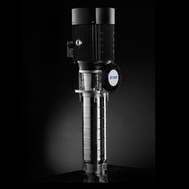 非自吸立式浸入多級離心泵，電機軸通過聯(lián)軸器直接與泵軸聯(lián)接，葉輪導(dǎo)葉采用不銹鋼板沖壓焊接制成，為滿足水槽或容器的安裝深度，可安裝空腔體來改變泵浸入液下深度.